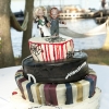Chuckie and Bride Wedding Cake