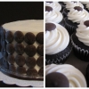 Chocolate Button Cupcakes and Cutting Cake