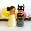 Cake Topper Thursday:  Batman Wedding Cake Topper