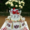 Prince Albert and Charlene Whittstock Wedding Cake