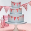 Bunting Wedding Cake