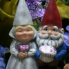 Cake Topper Friday: Gnome Wedding Cake Toppers