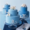 Monogrammed Mini Cakes