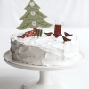 Cake Topper Friday: Vintage-Style Christmas Cutouts
