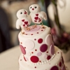 Cake Topper Friday:  Felt Valentine Lovebirds