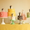 Cake Topper Friday:  Multiple Vintage Bride and Groom Cake Toppers