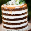 Rustic Un-Iced Wedding Cake
