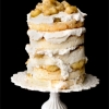 Naked Cake Part Two:  Bananas Foster Wedding Cake