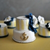 Nautical Mini Wedding Cakes