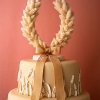 Lucky Horseshoe Wedding Cake Topper