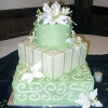 Light Green Wedding Cake