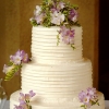 Wedding Cake with Freesia