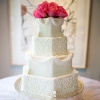 Geometric Wedding Cake