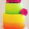 Neon Wedding Cake