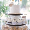 Cupcakes and a Wedding Cake