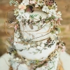 Rustic Wedding Cake with Vines