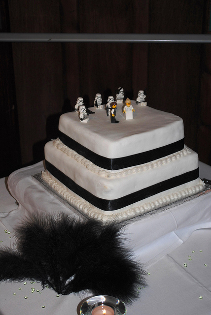 stormtrooper wedding cake toppers