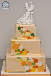 Orange with Accents Cake