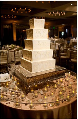 Square Wedding Cake-001