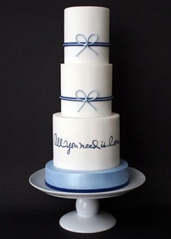 All You Need Is Love Wedding Cake