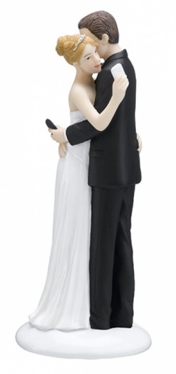 Texting-Bride-and-Groom-Figurine