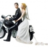 Cake Topper Friday:  Motorcycle Wedding Cake Topper