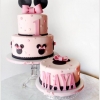 Pink Minnie Mouse Cake
