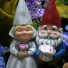 Cake Topper Friday: Gnome Wedding Cake Toppers