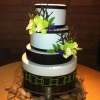 Zen-Inspired Wedding Cake