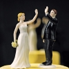 Cake Topper Friday:  High Five Bride and Groom Topper