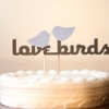 Cake Topper Friday: Love Birds