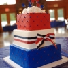 All-American Wedding Cake