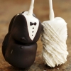 Bride and Groom Marshmallow Favors