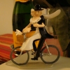 Bicycle Wedding Cake Topper