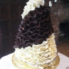 Ribbon Wedding Cake