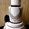 On the Wings of Love — A Tattoo Wedding Cake