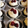 Chocolate Zucchini & Raspberry Cupcakes