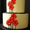 Red Poppy Cake