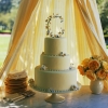 Cake Topper Friday:  Sugar Paste Flower Monogram
