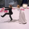 Cake Topper Friday:: Runaway Groom Cake Topper