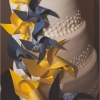 Pinwheel Wedding Cake