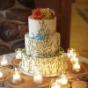 Summer Garden Wedding Cake