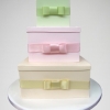 Satin Bows Wedding Cake