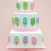 Fondant Ice Cream Pop Cake