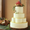 Tropical Inspired Wedding Cake
