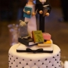 Caketopper Friday:  Bookworm Bride and Groom