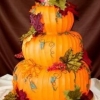 Pumpkin Wedding Cake