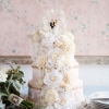 Shabby Chic Wedding Cake