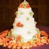 Wedding Cake with Roses