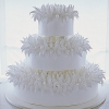 Chrysanthemum Wedding Cake